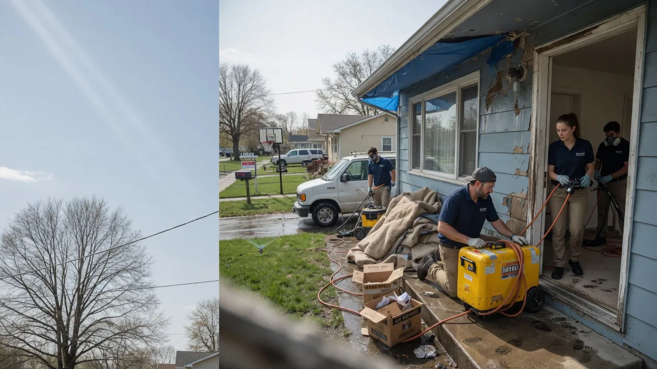 Basement Flood Cleanup in Elmwood, IL near me